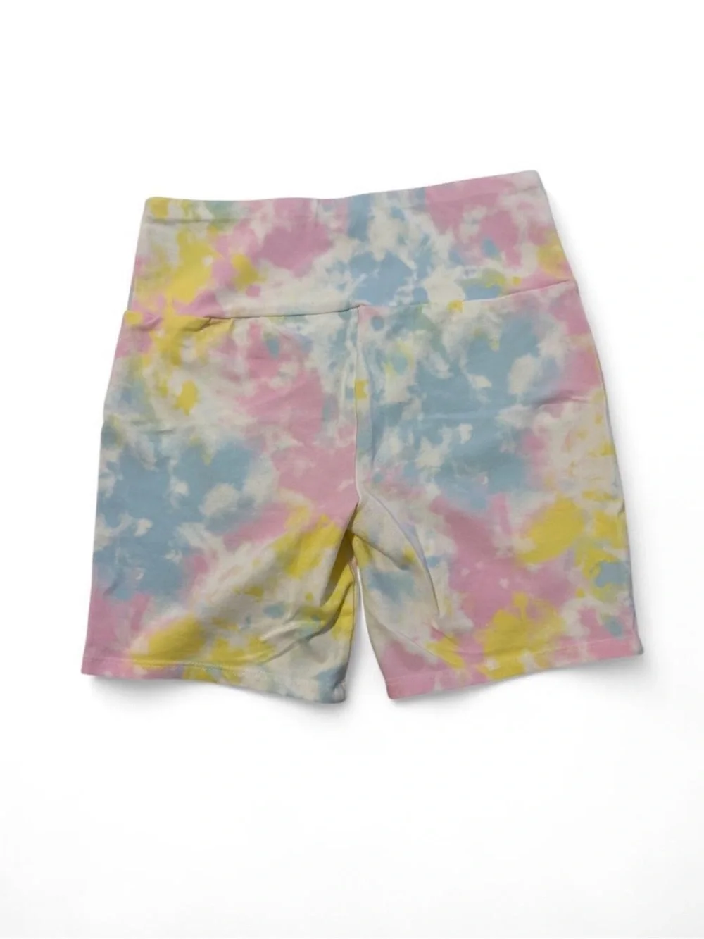 🩷$3 BUNDLED- art class Pastel Tie-Dye High-Waist Bike Shorts